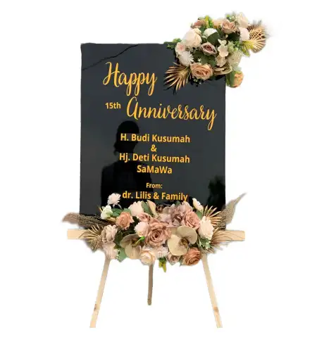 Papan Bunga Akrilik Nisam Antara